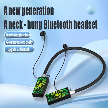 ZON-57 Bluetooth Slušalke, Brezžične v Uho Šport, Brezžični Bluetooth Vratu Nameščena Slušalke, Visoka Življenjska doba Baterije