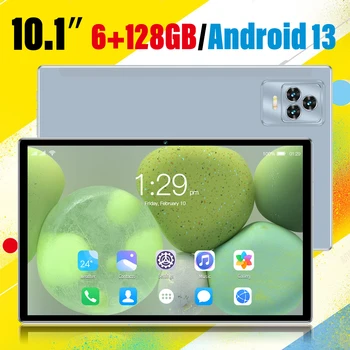 Nove Tipke Tab Android 13 6 G+128GB MTK 6797 WiFi Tablet PC 10.1 Palčni SD-Kartico, Dual SIM Tablet 5G Klic, Telefon, GPS Darila