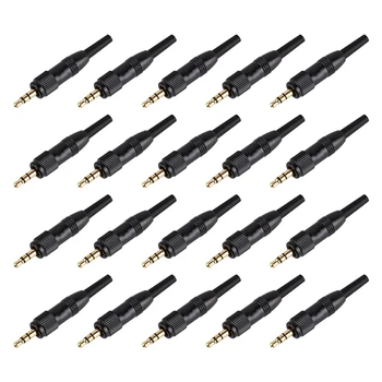 20 Kos Mikrofon Rezervnih Plug Adapter Za Sennheiser Za Sony Nady Audio2000s Mic Rezervnih Plug Adapter
