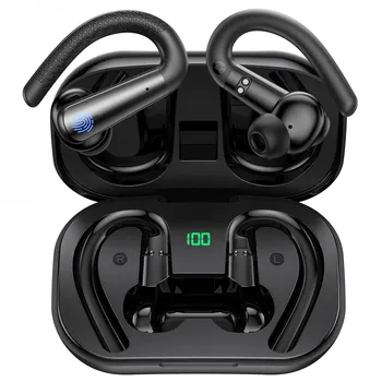X13 Brezžični Čepkov Šport Bluetooth Slušalke 40Hrs Slušalke Z Mikrofonom IPX6 Vodotesne Slušalke Z LED Zaslon Za Moške, Darilo VROČE