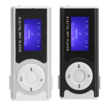 mp3 predvajalnik Prenosni Športni MP3 Svetilka Mini Nazaj‑Posnetek Mini LCD Zaslon, Glasba Predvajalnik mini mp3 predvajalnik