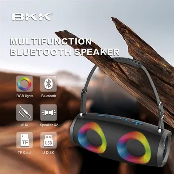 Caixa De Som 100W High-power Bluetooth Zvočnik RGB Prenosni Zunanji Nepremočljiva 3D Surround Bas Stereo zvočni zapis AUX TF Kartica