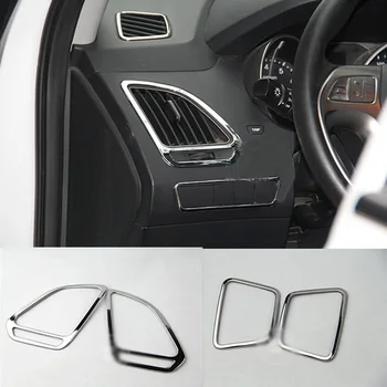 Avto styling Za HYUNDAI ix35 2010-2015 klima vtičnico ABS Chrome trim auto dodatki dekoracijo 4pcs na set