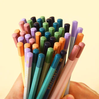 10pcs/set Woden Vodi Svinčniki Kompleti Morandi Barvni Svinčnik za Otroke Lepe pisarniške potrebšcine Komplet Študent Šoli Pisanje Dobave