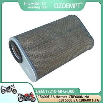 OZOEMPT Motocikel Zračni Filter Uporablja za CB600 F/FA 07-13 CBF600 N/NA 08-11 CBF600 S/SA 08-12 CBR600 F/FA 11-13 OEM: 17210-MFG-D00