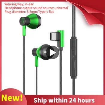 3,5 mm Tip C Slušalke V Uho Žične Slušalke Gaming Čepkov Poslušanje Zvoka Diskriminacije Slušalke Za Huawei NASPROTNEGA Vivo