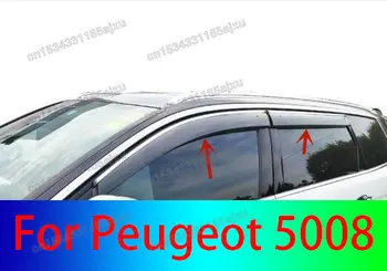 Okno Avtomobila Dež Obrvi Okno Avtomobila Dež Datoteke Dež Odbor Dihanje Okras Avto Dodatki Za Peugeot 5008 2017-2021