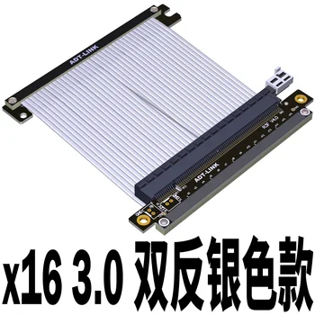 Grafične kartice podaljšek dvojno povratne PCIe 3.0 x16 polno hitrostjo stabilno združljiv z ITX formata A4 ohišje gen3 128G/sbt