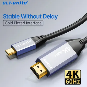 4K Tip C HDMI Usmerjena HDR 4K@30Hz 60Hz HD Vizijo USB C TV Kabel za HDTV MacBook Pro Air, iMac, iPad, Galaxy Pro S20