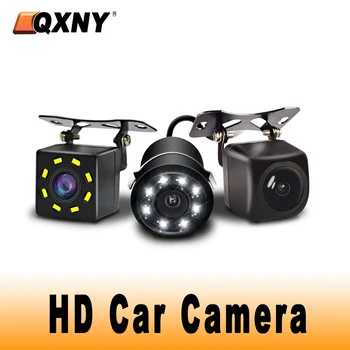 QXNY Avto Vzvratno Kamero HD Night Vision Pogled od Zadaj Kamero HD Slike za Varnostno kopiranje Parkirni Kamere Zelo Nepremočljiva, Obračanje Zaslona