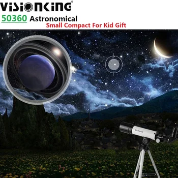 Visionking 50360 Refractor Nebo Opazovanje Prostora Astronomije Oko Optika Področje Za Otroke In Odrasle Poučevanje Znanosti Oprema