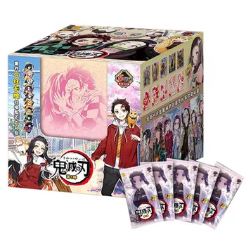 Resnično Japonski Anime Demon Slayer Luksuzni Izdaja Zbirko Kartice Booster Box Serije EX SZR Karte, Igrače Za Otroke je Fant Darila