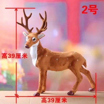 novo simulacija sika jelena igrače, ročna dela jelena model darilo o 38x12x39cm 0726