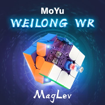 MoYu Weilong 3x3x3 WR M Meglev 2021 Magic Cube WeiLong WRM 2021 Magnetnega Lebdenja Strokovno Hitrost Kocke Izobraževalne Igrače