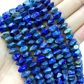 Debelo AAA 100% Naravni Lapis Lazuli Nezakonitih Modro Kolo Gladko Kamen Kroglice Za Nakit, Izdelava DIY Zapestnica Neckalce 6-11 MM