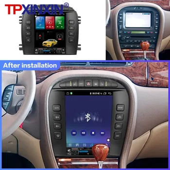 Android 12 Car Audio Za Jaguar S-type Stype 2004-2009 Radio Tesla Stereo Sprejemnik Centralne Večpredstavnostna Video Predvajalniki Navigacijo