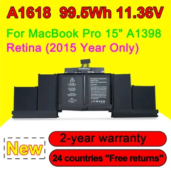 A1618 Laptop Baterije Za MacBook Pro 15