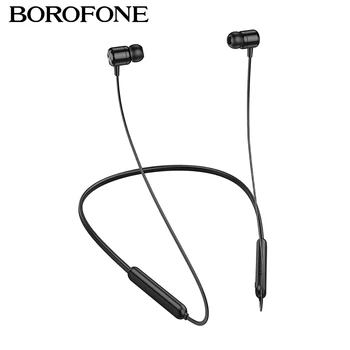 BOROFONE Bluetooth 5.3 Slušalke Dolgo Življenje Brezžične Slušalke Magnetni Glasbo, Šport Neckband Slušalka Z Mikrofonom Za Pametni Telefoni