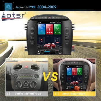8+256G Android 12 Video Predvajalnik Za Jaguar S-type Stype XJ X-TYPE 2004 2005 2006 2007 2008 2009 Sprejemnik Avdio Stereo Vodja Enote