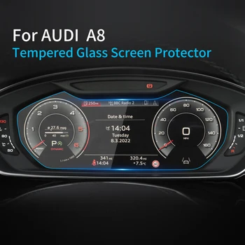Avto Nalepke Screen Protector Za Audi A8 2023 Navigator Zaslon Kaljeno Steklo Zaščitno Folijo Avto Dodatki Za Vozila