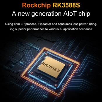 OrangePi 5 8GB RK3588S PCIE Modul Zunanje SSD Gigabit Ethernet Enoten Odbor B2RC