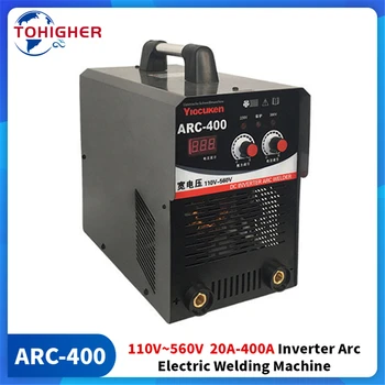 Inverter Obločno Varjenje 110V 220V 380V-560V Široko Napetost Prenosni Industrijski Razred Električni Varilec IGBT 20A-400A