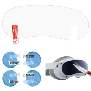 Za PICO4 Objektiv Zaščitno folijo VR Očala Glavo Film, Pokrivala HD Anti-Scratch Mehka Plošča Film Za PICO4 Očala Screen Protector
