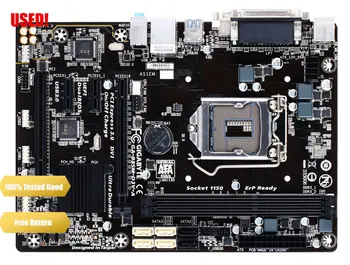  GIGABYTE B85M-D3V-A motherboard podpira Intel 4. / 5. Generacija Core procesorje