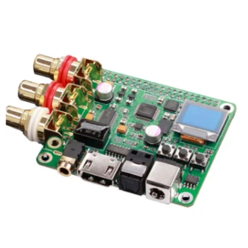 VROČE-Raspberry Pi DAC Audio Dekoder Odbor HIFI Širitev Moudle Podpira Koaksialni Optični I2S za Raspberry Pi 3B 3B+ 4B