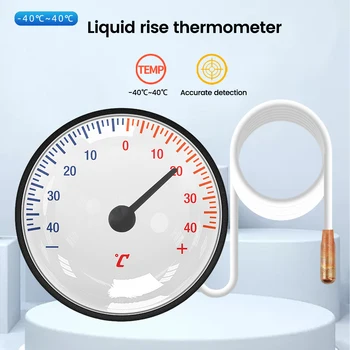 Izbiranje Termometer Pečica Termometer s Kapilarno Cevko 1.4 m Gospodinjski Uporabi Merilnik Temperature -40~+40℃/10-120℃
