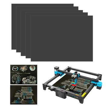 Laser Graverja Magic Color Mavrica Nič Art Papir, Kartice, Nastavi Za Lasersko Graviranje TTS-55 TTS-10 TS3 DIY Risanje Darilo
